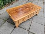 Salon tafel hout - koffie tafel - huiskamer tafel laag, Ophalen, 50 tot 100 cm, Zo goed als nieuw, Minder dan 50 cm
