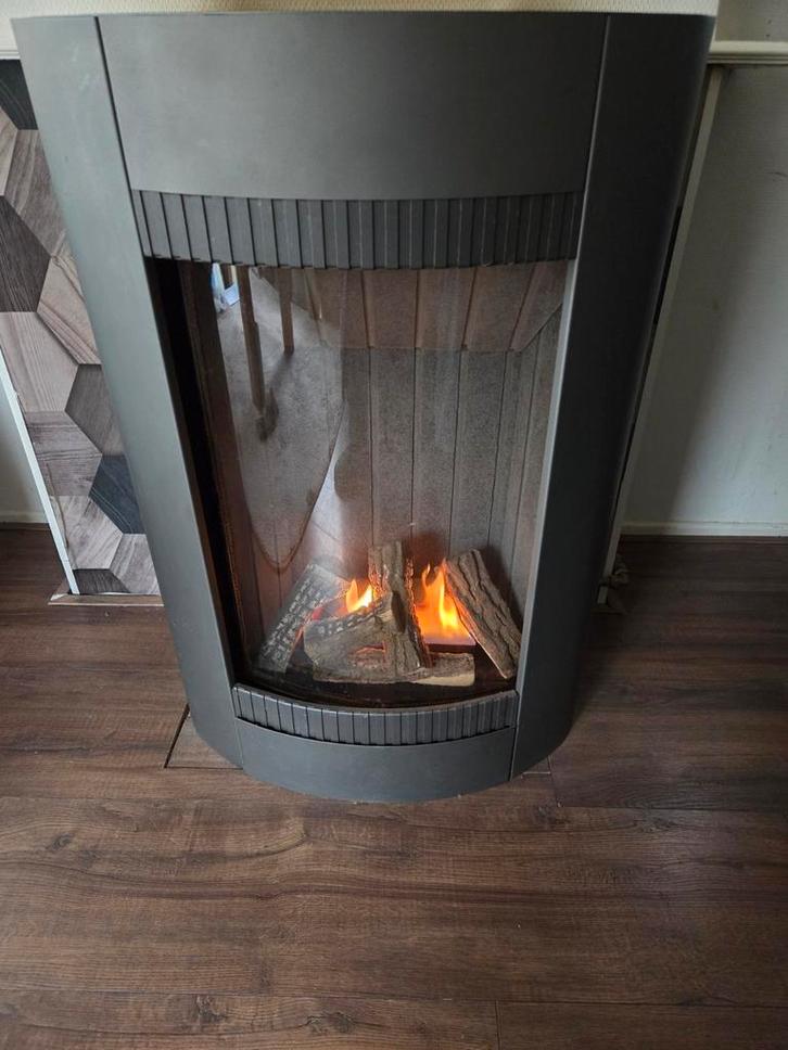 Gaskachel, Huis en Inrichting, Haarden, Gebruikt, Gashaard, Ophalen