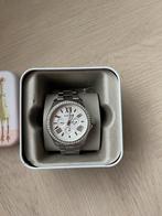 Fossil horloge zilver, Sieraden, Tassen en Uiterlijk, Horloges | Dames, Met strass, Ophalen of Verzenden, Staal, Zo goed als nieuw