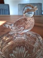 8 kantig kristallen vogel doosje, Ophalen of Verzenden