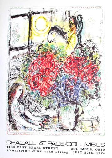 Marc Chagall # La Chevauchee //1974/ Orginele Lithografie beschikbaar voor biedingen
