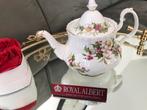 Royal albert WINTER GARDEN THEEPOT🌲🎄🌲🎄, Ophalen, Zo goed als nieuw, Porselein