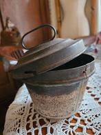 Oude Poffert pan met Deksel, Ophalen of Verzenden