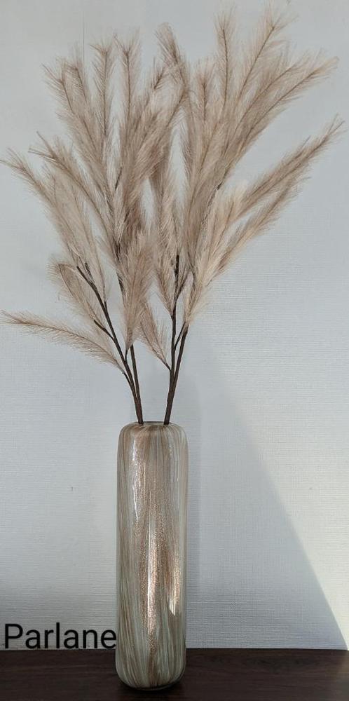 Nieuw in doos, Parlane, amberkleurige vaas, €45 nu €20, Huis en Inrichting, Woonaccessoires | Vazen, Nieuw, Overige kleuren, Minder dan 50 cm