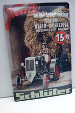 SCHLUTER TRACTOREN BORD met NOSTALGISCHE RECLAME AFB, Verzamelen, Merken en Reclamevoorwerpen, Ophalen of Verzenden, Nieuw, Overige typen