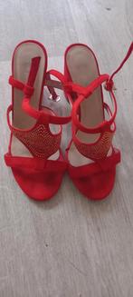 Rode schoenen mt 36 met glitters, Ophalen, Meisje, Schoentjes