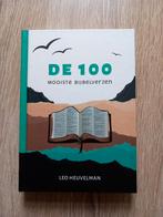 Leo Heuvelman - De 100 mooiste Bijbelverzen, Ophalen of Verzenden, Zo goed als nieuw, Leo Heuvelman