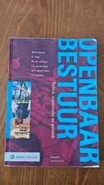 Openbaar Bestuur, Ophalen of Verzenden, Zo goed als nieuw, Sociale wetenschap