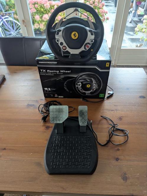 Thrustmaster TX Racing Wheel Ferrari, Spelcomputers en Games, Spelcomputers | Overige Accessoires, Gebruikt, Ophalen of Verzenden