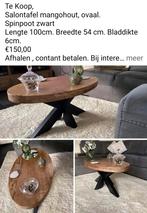 Salontafel, Huis en Inrichting, Tafels | Salontafels, Ophalen, 100 tot 150 cm, 50 tot 100 cm, Zo goed als nieuw