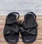 Inuovo - Prachtige leren sandalen maat 36 - Nieuw, Kleding | Dames, Schoenen, Slippers, Zwart, Inuovo, Nieuw