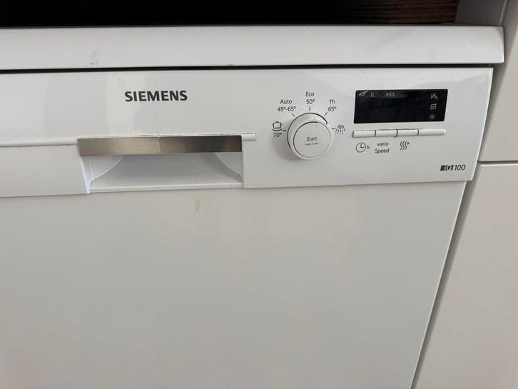 Siemens IQ100 Vaatwasser - Wit, Witgoed en Apparatuur, Vaatwasmachines, Gebruikt, Vrijstaand, 85 tot 90 cm, 60 cm of meer, 10 tot 14 liter