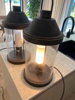 2 Mooie Lampen voor Overkapping - 55cm, Ophalen, Zo goed als nieuw, Glas, 50 tot 75 cm