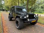 Jeep Wrangler TJ 4.0 L 2005 Zwart . Slechts 76,.500 km, Auto's, 450 kg, 1920 kg, Zwart, Origineel Nederlands