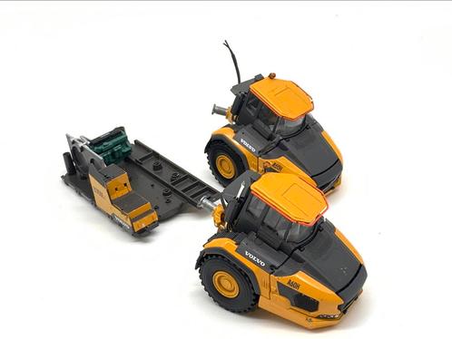 WSI VOLVO EC 950 en A60 knikdumper LADING VERBOUW, Hobby en Vrije tijd, Modelauto's | 1:50, Gebruikt, Overige typen, Wsi, Ophalen of Verzenden