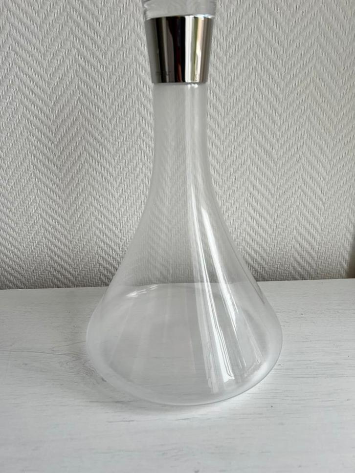 Te Koop Menu Desgin Glazen Wijn Karaf Water Karaf, Antiek en Kunst, Antiek | Glas en Kristal, Ophalen of Verzenden