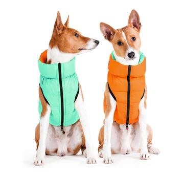 AiryVest Hondenjas Lichtgevend M45 Lightgreen-Orange -50%!!! beschikbaar voor biedingen