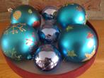 blauwe kerstballen, Ophalen of Verzenden, Nieuw