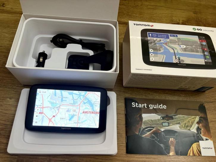 Tomtom GO Discover Wifi World 6" met LifeTime Maps-Traffics, Auto diversen, Autonavigatie, Gebruikt, Ophalen of Verzenden