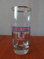 oud Bierglas Henri Funck jaren 50 - 60, Verzamelen, Ophalen of Verzenden, Zo goed als nieuw, Glas of Glazen, Overige merken