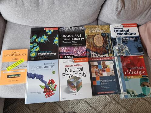 Bachelor geneeskunde boeken 20 euro per stuk, Boeken, Studieboeken en Cursussen, Zo goed als nieuw, WO, Beta, Ophalen