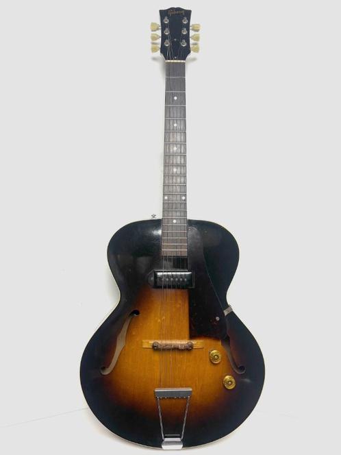 Gibson ES-125 1953 - Sunburst, Muziek en Instrumenten, Snaarinstrumenten | Gitaren | Elektrisch, Gebruikt, Hollow body, Gibson