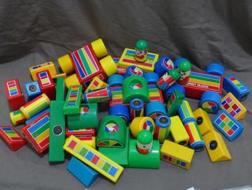 Magneetblokken Hilco vintage magneet blokken 61-delig beschikbaar voor biedingen