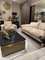 Bank Sandro / Fauteuil / Salontafel Richmond interiors, Hoekbank, 75 tot 100 cm, Ophalen of Verzenden, Metaal
