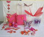 NIEUW; Vlinder en bloem accessoires voor meisjes kamer, Nieuw, Overige typen, Ophalen of Verzenden