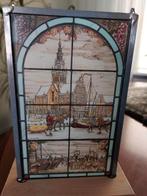 Glas in lood raam van Theo v. Zanten-Edam, Ophalen of Verzenden