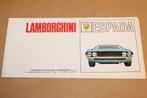 Zeldzame poster/brochure Lamborghini Espada - 1968 !!, Ophalen of Verzenden, Zo goed als nieuw, Overige merken