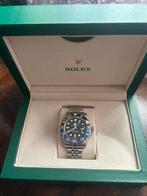 Rolex gmt master 2 batman, Ophalen of Verzenden, Zo goed als nieuw, Staal, Rolex