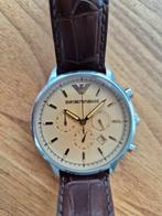 Horloge Emporio Armani AR0625, Overige merken, Staal, Polshorloge, Ophalen of Verzenden