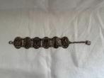Vintage armband souvenir uit Parijs, Sieraden, Tassen en Uiterlijk, Armbanden, Ophalen of Verzenden, Gebruikt, Zilver, Overige materialen