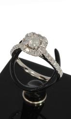 Exclusieve gouden ring 29 diamanten 1ct zeer fraai dames, Voordeelsieraden, Verzenden, Zo goed als nieuw, 17 tot 18