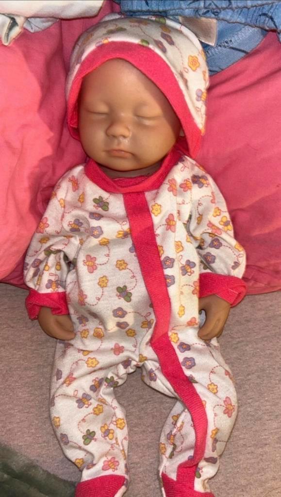 Reborn baby Emma!!, Verzamelen, Poppen, Zo goed als nieuw, Babypop, Ophalen of Verzenden