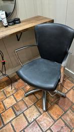 Kappersstoel 1 stuk, Ophalen, Gebruikt, Zwart