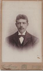 Zeeuwse man CDV carte, Verzamelen, Gebruikt, Foto, Ophalen of Verzenden, Voor 1940