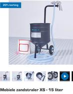 Zo goed als nieuwe mobiele Datona straalketel 15 liter, Doe-het-zelf en Verbouw, Reinigingsmachines, Ophalen, Zo goed als nieuw