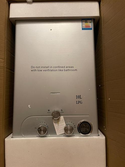 Propaan Boiler / LPG Geiser 10 Liter | Overal Warm Water, Doe-het-zelf en Verbouw, Geisers en Boilers, Nieuw, Boiler, Propaan of Butaan