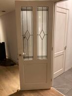 Glas in lood binnendeur 880x2315, Ophalen, 80 tot 100 cm, 215 cm of meer, Binnendeur