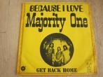 Majority One - Because I love, Cd's en Dvd's, Verzenden, 7 inch, Pop, Single