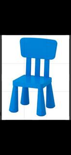Ikea Mammut Kinderstoel - Blauw, Ophalen, Zo goed als nieuw, Stoel(en)