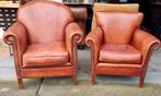 2x Klassieke fauteuil Bendic Chesterfield + BEZORGING GRATIS, Gebruikt, ., Chesterfield, Ophalen of Verzenden