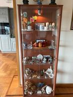 Vitrinekast (zonder inhoud) maar wel compleet., Huis en Inrichting, Kasten | Vitrinekasten, Ophalen, Zo goed als nieuw, 25 tot 50 cm