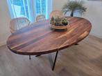 Prachtige zware ovale tafel mango hout 220 x 120, Huis en Inrichting, Tafels | Salontafels, 100 tot 150 cm, 200 cm of meer, Ophalen of Verzenden