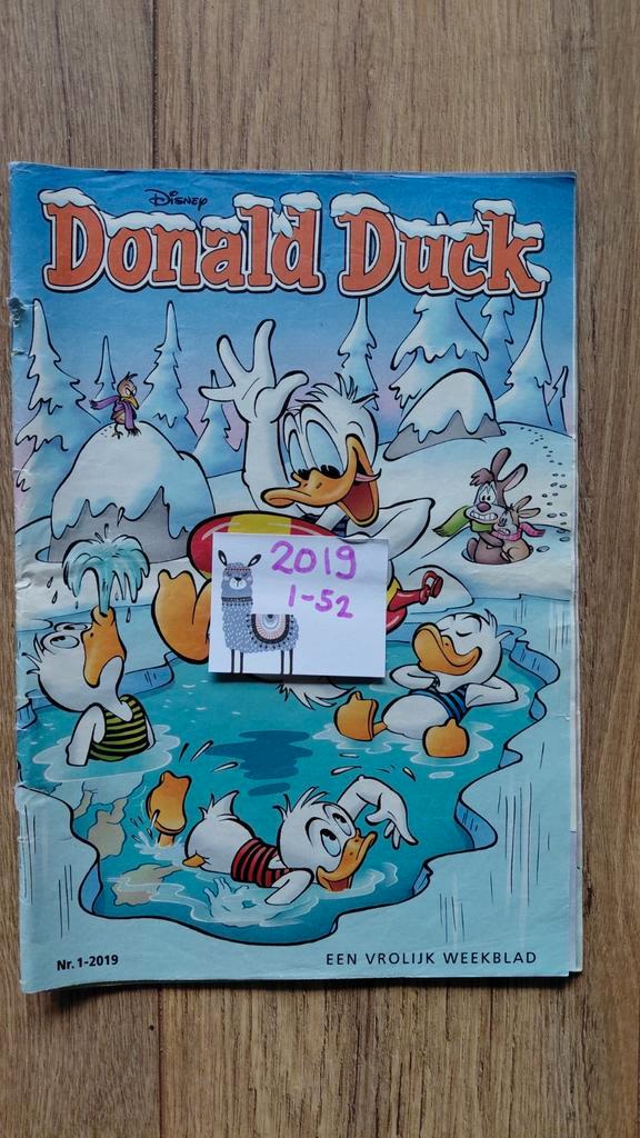 Donald Duck 2019 Compleet + Extra's, Boeken, Stripboeken, Gelezen, Complete serie of reeks, Ophalen of Verzenden
