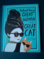 Behind every great woman is a great cat, Gelezen, Lulu Mayo, Ophalen of Verzenden, Katten