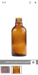 80 flesjes 50 ml met garantiesluiting, Ophalen, Nieuw, Poeder of Drank