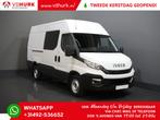 Iveco Daily 35S16V 2.3 L3H2 155 pk Aut. DC Dubbel cabine/ 3., Auto's, Bestelauto's, Gebruikt, Euro 6, Iveco, Wit